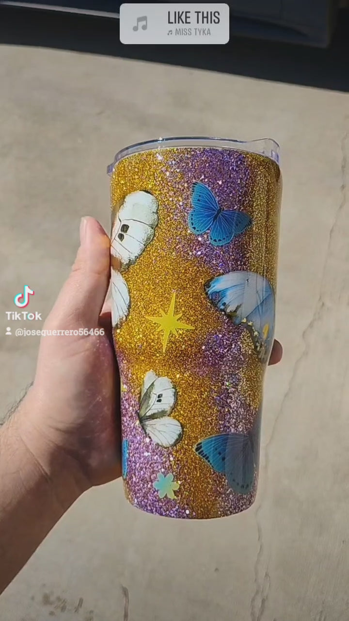 Epoxy tumbler